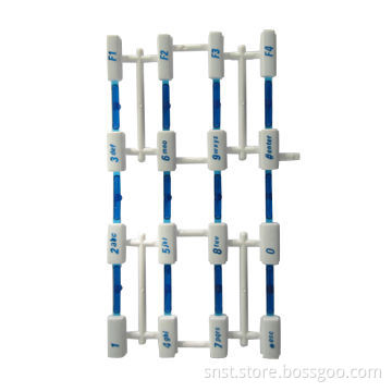 Multi-shot Plastic Injection Molds for Automobile Keyboard